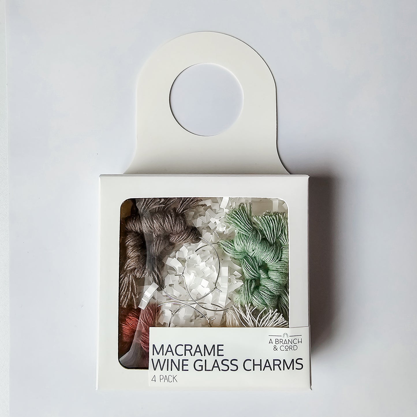 Macrame Wine Charms