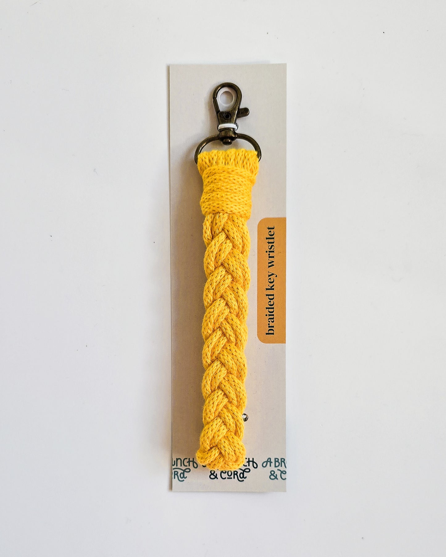 Macrame Braided Key Wristlet