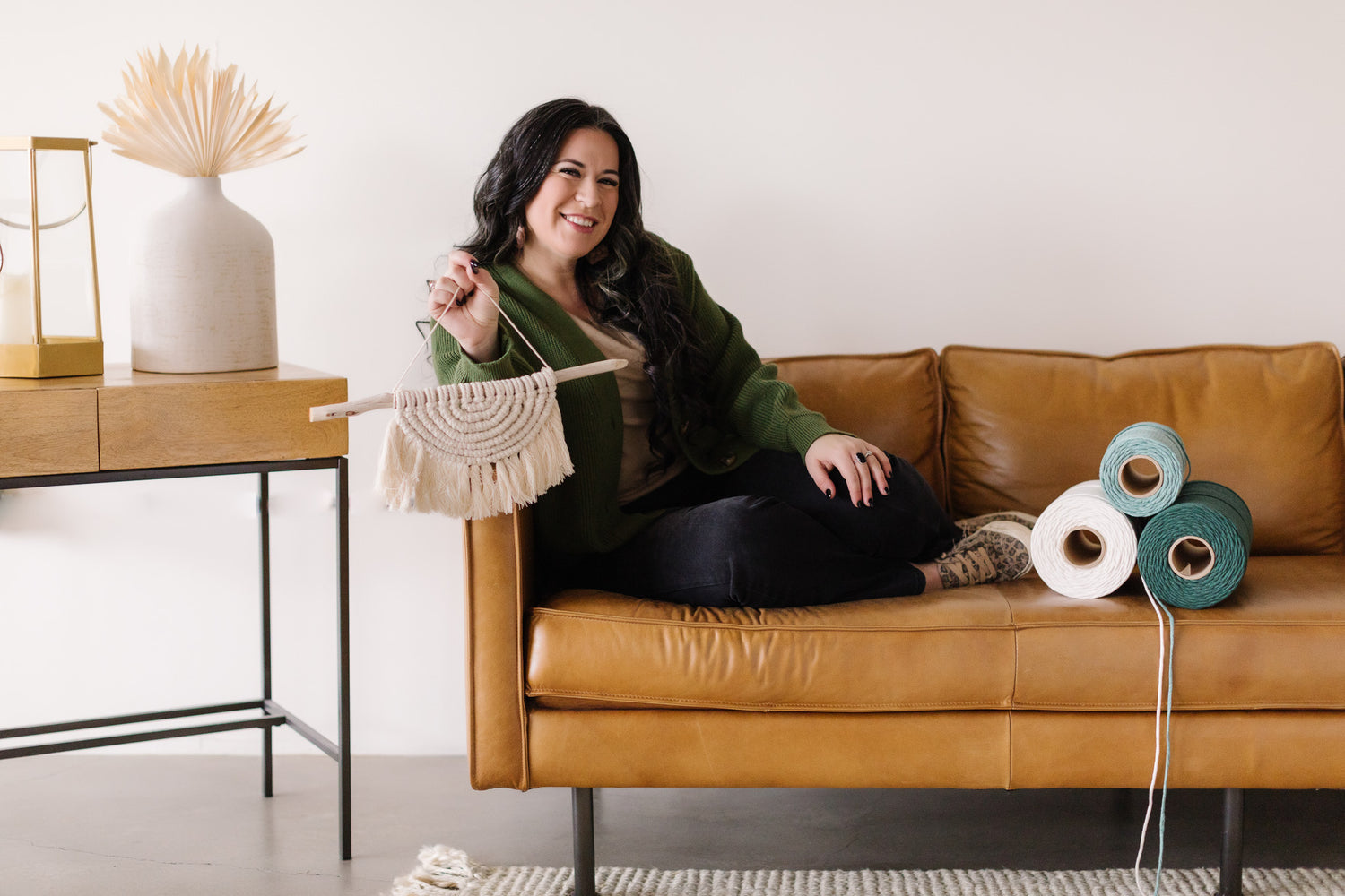 Vanessa owner of A Branch & Cord