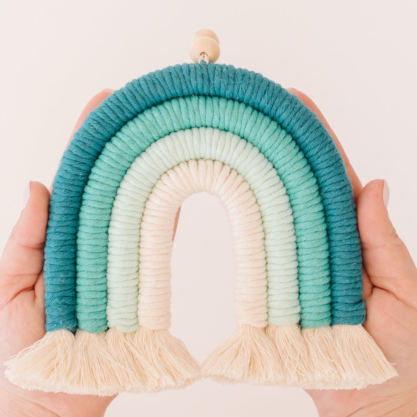 Wall Hanging Rainbow - Teal