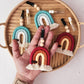 Macrame Car Vent Rainbow Diffuser