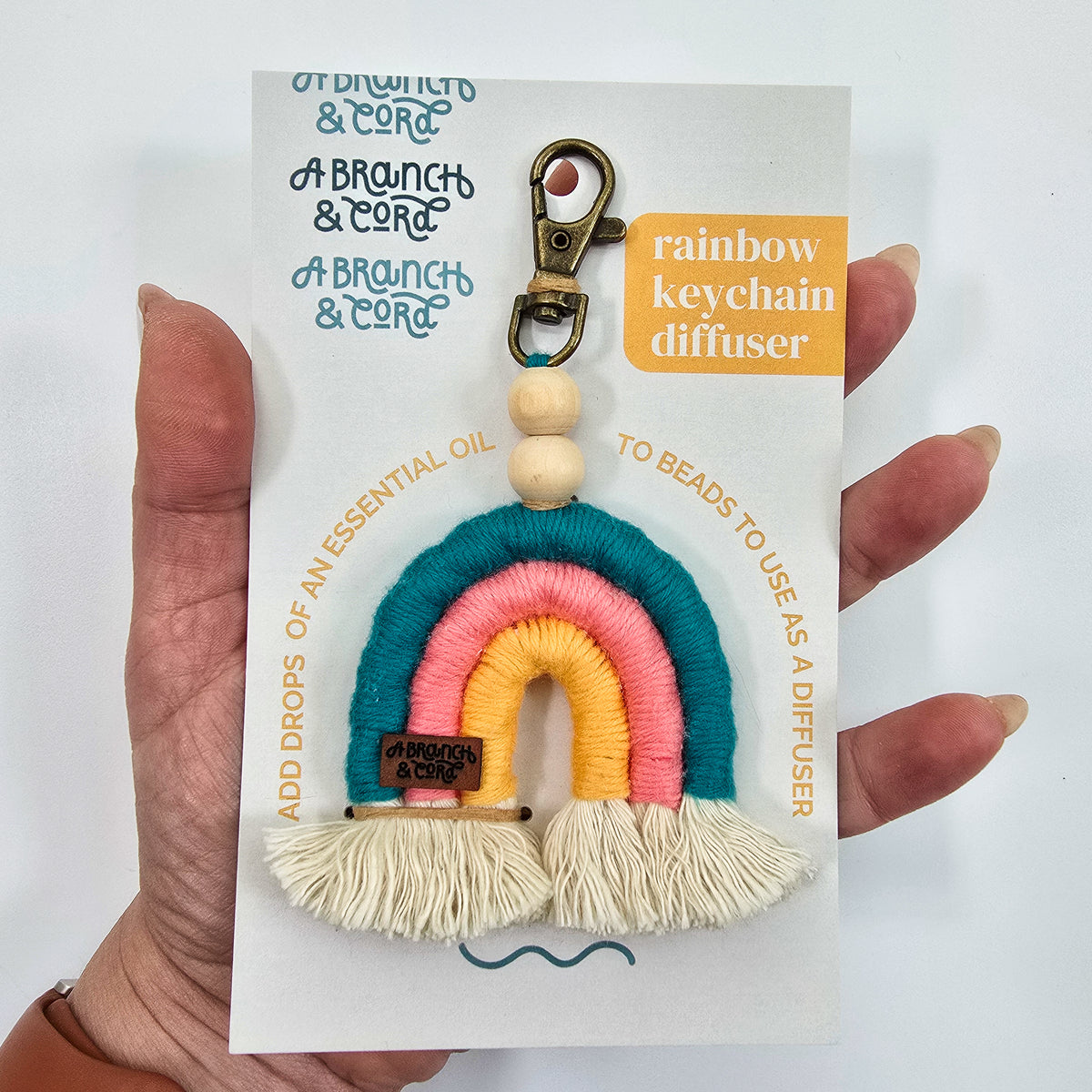 Small Diffusers Keychain Custom Fiber Rainbow Mini Keychain Diffuser - Create your own – A ...