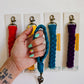 Macrame Braided Key Wristlet