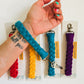 Macrame Braided Key Wristlet