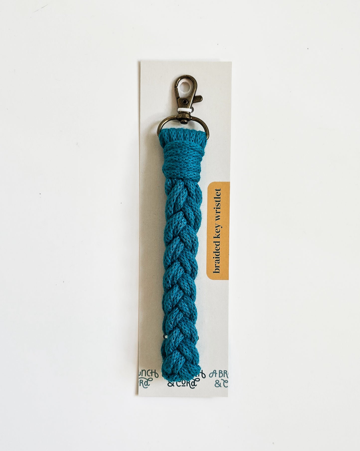 Macrame Braided Key Wristlet