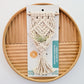 Mini Magnetic Macrame Air Plant Hangers – Handmade Boho Decor