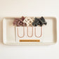 3-Pack Mini Macrame Bookmarks – Handmade Boho Fiber Art for Book Lovers