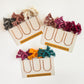 3-Pack Mini Macrame Bookmarks – Handmade Boho Fiber Art for Book Lovers