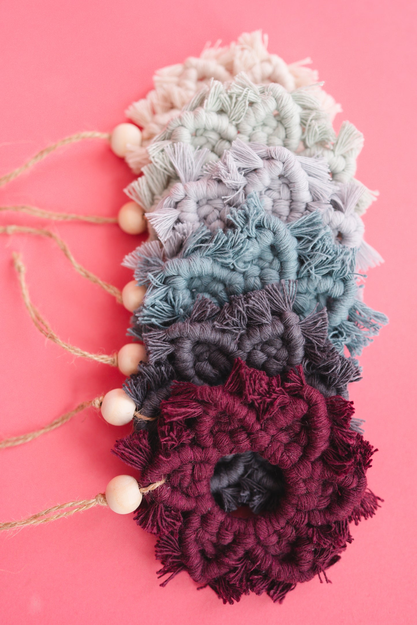 Macrame Snowflake Ornament