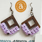 Macrame Knotted Earrings