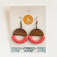 Macrame Knotted Earrings