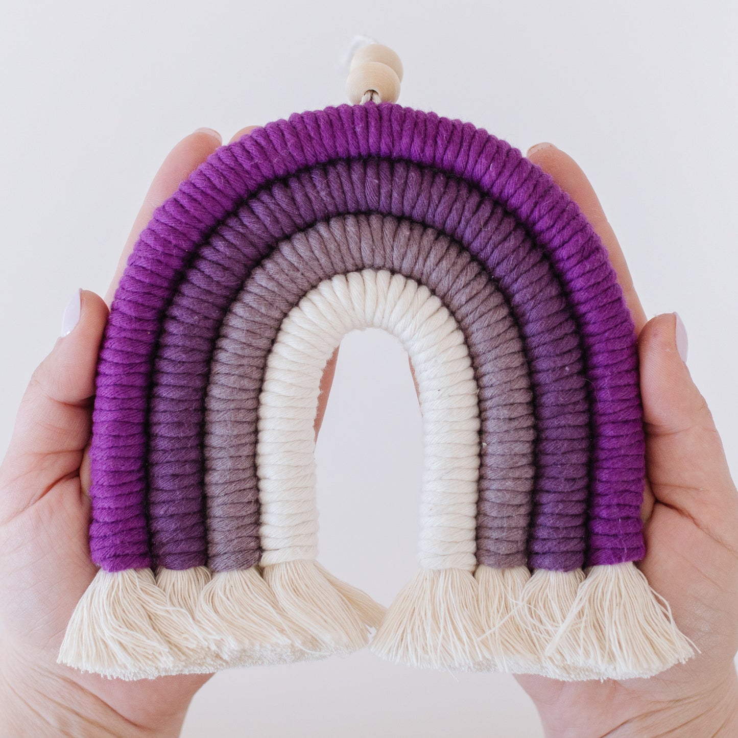 Wall Hanging Rainbow - Purple