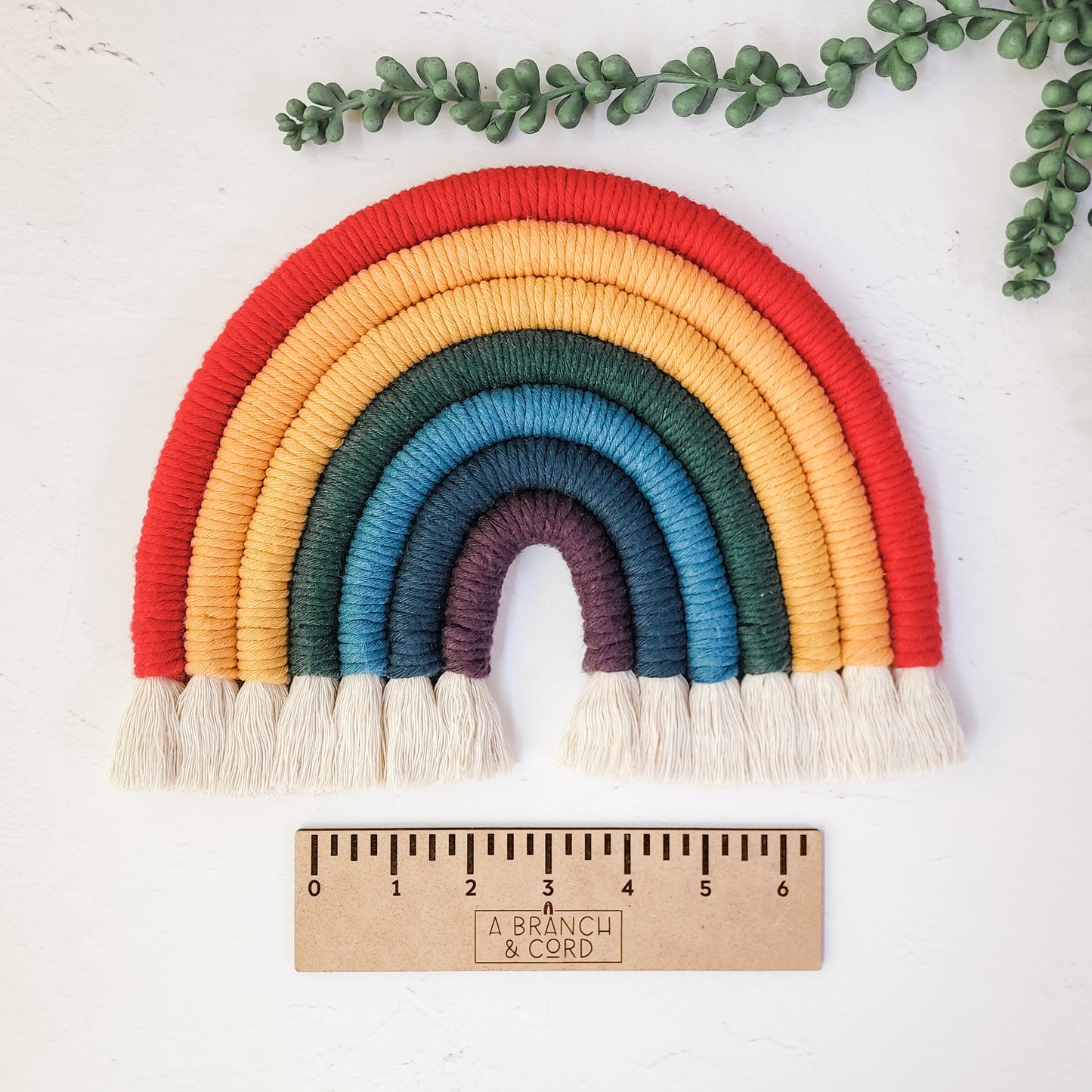 Macrame Wall Rainbow - Traditional/ Classic/ Pride