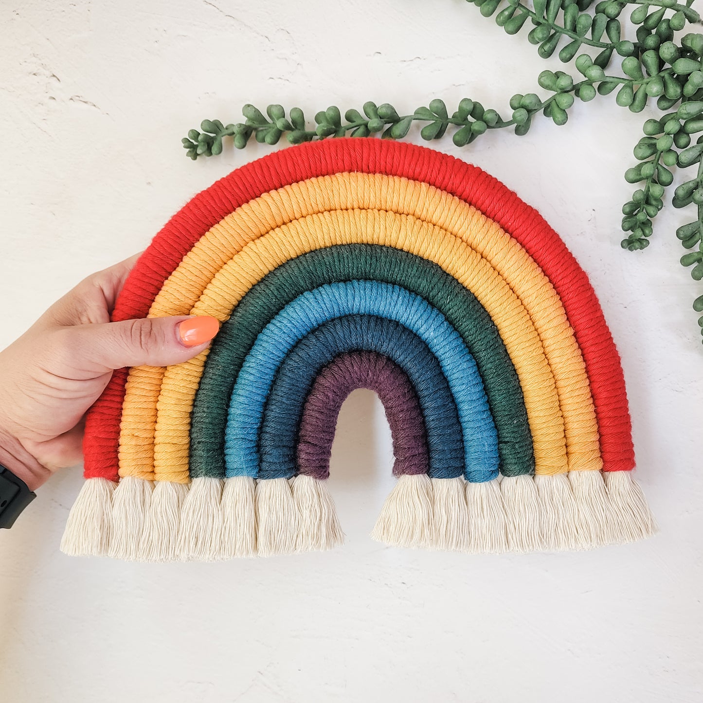 Macrame Wall Rainbow - Traditional/ Classic/ Pride