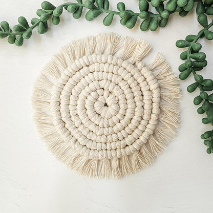 Macrame Coasters
