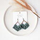 Macrame Fringe Earrings - Diamond