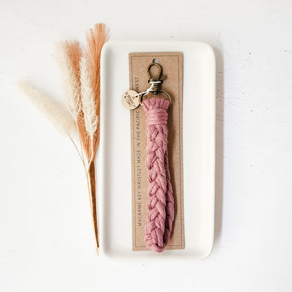 Macrame Braided Key Wristlets