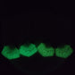 Macrame Fringe Earrings - Glow in the Dark