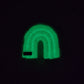 Macrame Rainbow Small Hanging Diffuser - Glow in the Dark