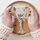 Mini Magnetic Macrame Air Plant Holder